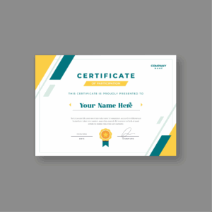 Certificates