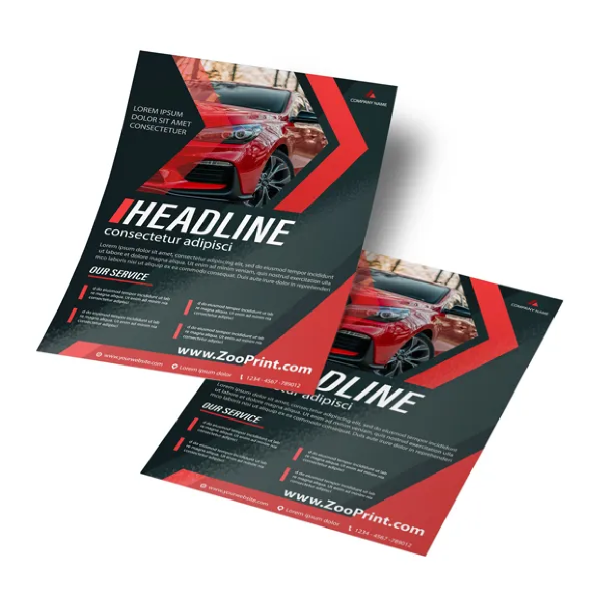 Premium Glossy Pamphlets