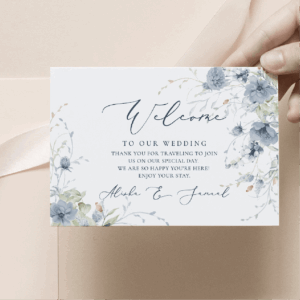 Room Welcome Cards