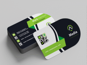 Half Round Visiting Cards