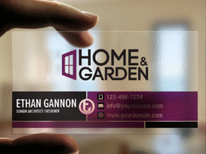 Transparent Business Cards