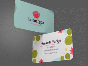 Rounded Corner Visiting Cards