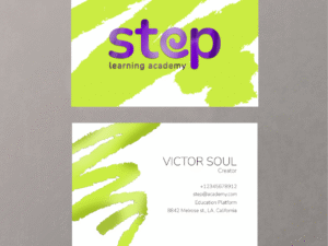 Spot UV Visiting Cards