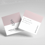 Square Visiting Cards