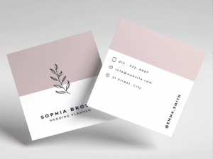 Square Visiting Cards