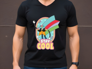 Unisex V Neck T-shirt