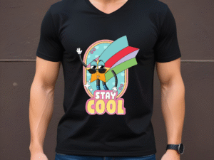 Unisex V Neck T-shirt