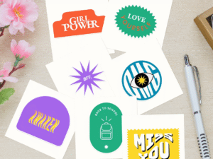 Custom Shape Stickers