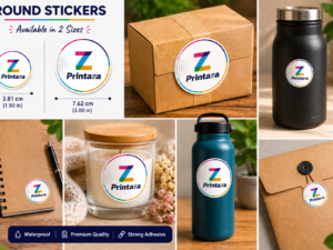 product label round