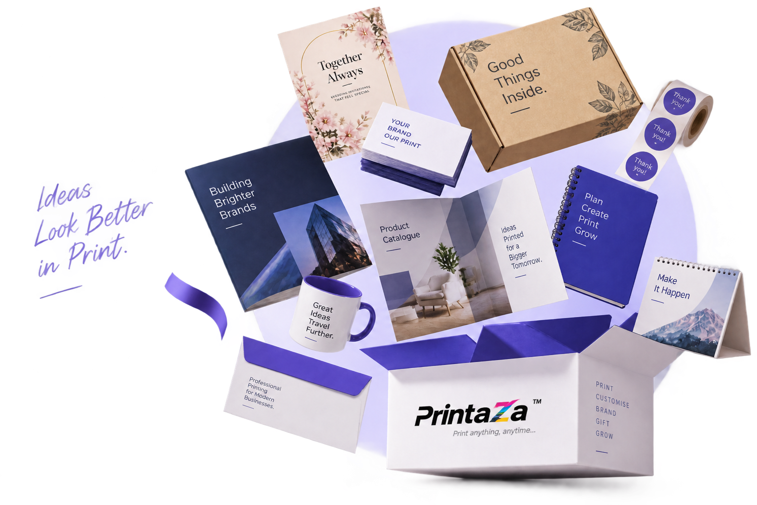 Printaza printed products