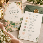 Wedding Itinerary Cards